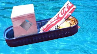 How to make a Pop Pop Boat at home [upl. by Adnylg]