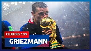 Antoine Griezmann dans le club des 100 Equipe de France I FFF 2021 [upl. by Durgy]