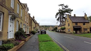 Broadway Beautiful Village in the Cotswolds Walking through the Village center [upl. by Ruella]