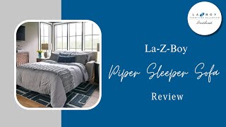 LaZBoy Piper Queen Sleeper Sofa Review [upl. by Elohcim]