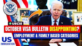 October 2024 Visa Bulletin Disappointing EmploymentBased amp FamilyBased Categories  USICS [upl. by Jerald]