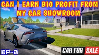 EP8🔴Can I Earn Big Profit From My Car Showroom  Car For Sale Simulator  ADK Gaming Live [upl. by Leitman]