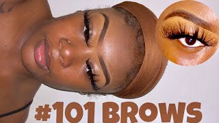 UPDATED EYEBROW TUTORIAL  Beginner Friendly [upl. by Alyahsat315]