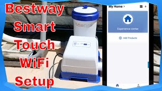 Bestway  Flowclear Wifi Pump Filter Setup Easy As 1 2 3 [upl. by Etteoj]