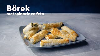 Börek met spinazie en feta  Leuk amp snel  Allerhande [upl. by Annoeik]