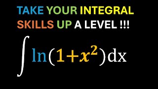 Integral of ln1x2 with a TRICK [upl. by Reivaxe302]