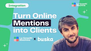 The Ultimate Lead Generation Hack Social Listening amp Outreach with Buska  La Growth Machine [upl. by Severen639]