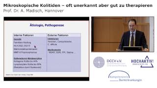 Mikroskopische Kolitiden  oft unerkannt aber gut zu therapieren [upl. by Venus]