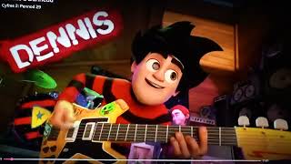 Dennis And Gnasher Unleashed Theme Song Welsh MOST VIEWED VIDEO [upl. by Annunciata302]