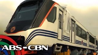 Mga bagong tren ng PNR mula Indonesia ipinasilip  TV Patrol [upl. by Cadmar350]