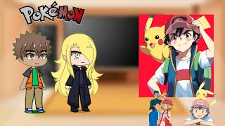 Pokemon Sinnoh gang react to Ash Ketchum part 12 [upl. by Vin]