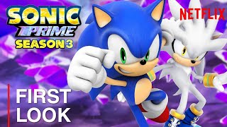 Sonic Prime Season 3 Official Trailer Release Date amp First Look [upl. by Simah]