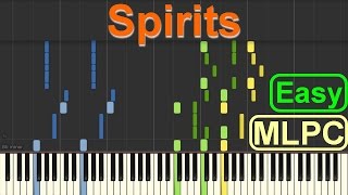 The Strumbellas  Spirits Easy Version I Piano Tutorial by MLPC [upl. by Horst615]