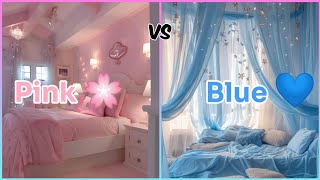 Pink 💕 vs Blue 💙  Fashion  Choose Your Favorite  Heels Nails Dresses EarringsReady4Style [upl. by Elleynod]