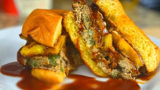 JUICY TURKEY BURGERS RECIPE WITH A TWIST [upl. by Imuyam929]