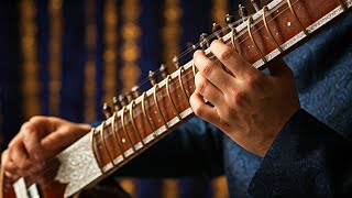 sitar music instrumental pandit ravi shankarFreeVibe Music [upl. by Teodor607]