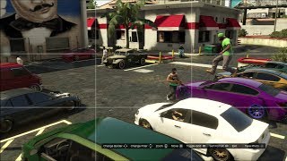 GTA 5 Car Meet Drag And Cruise 12 [upl. by Nikolas]