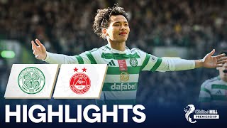 Celtic 22 Aberdeen  Sokler amp Shinnie Bring It Back To Equalise  William Hill Premiership [upl. by Koa]