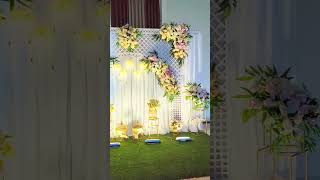 Eye Catching Photobooth Decor for Your Dream Wedding wedding decor photobooth stage haldi [upl. by Ahsekar]