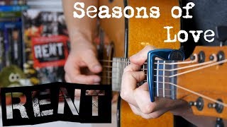 Seasons of Love  Rent Musical  Fingerstyle Guitar Cover [upl. by Giusto]