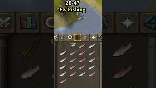 Quick 99 Fishing Guide osrs shorts [upl. by Suiratnauq]