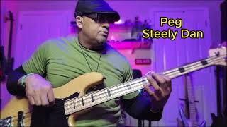 Peg  Steely Dan  Bass Cover [upl. by Afrikah]