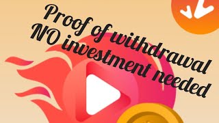 WATCH TO EARN  NO INVESTMENT  PROOF OF WITHDRAWAL [upl. by Naliorf]