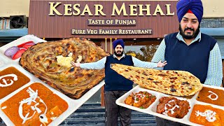 Faridabad मैं आया Kesar Mehal । Amritsar का Swad । unlimited Thali offers in Faridabad [upl. by Vanni950]