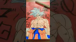 Goku perfected ultra instinct drawingGokuGoku drawingdrawinganimeartsketchanime sketchanime [upl. by Aicert]