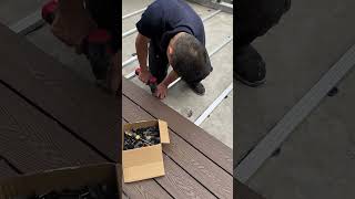 Installing WPC Decking wpcdecking [upl. by Moorefield]