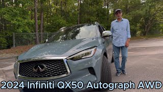 Luxury Redefined 2024 Infiniti QX50 Autograph AWD [upl. by Landau]