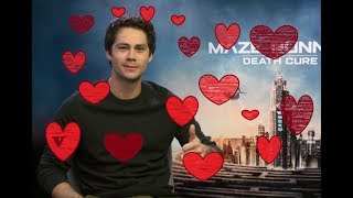 Valentines Day Does DYLAN OBRIEN think Thomas would be a good BOYFRIEND  VOSTFR Death Cure [upl. by Pedersen]