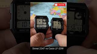 Skmei 2347 vs Casio LF20W [upl. by Mahoney]