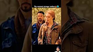 Stephen Strange come to know that Wanda is Scarlett Witch 🔥🥶 ytshorts marvel shorts [upl. by Rehpinnej344]