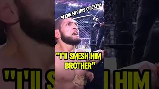 When Khabib Wanted ALL THE SMOKE With CONOR 💨😱 khabibnurmagomedov conormcgregor ufc307 [upl. by Rolecnahc349]