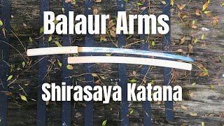 Balaur Arms Shirasaya Katana  Review  Kult of Athena [upl. by Oriane]