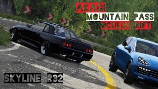 VR Oculus Rift  Skyline R32 Drift  Akagi Mountain Pass  Assetto Corsa Gameplay [upl. by Ahsinhoj]