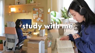 Study With Me 🎧🍃☕️  Cozy AnimalCrossing Vibes Desk Setup ASMR [upl. by Philippe506]