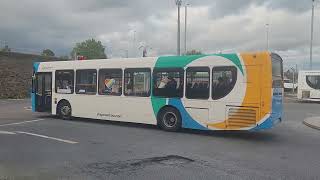 Stagecoach rawmarsh MAN 18240LF ADL Enviro300 24188 SF10 BYZ leaving Barnsley on a 226 to thurnscoe [upl. by Middle]