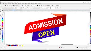 Admission Open Design Basic CorelDraw in Hindi [upl. by Orpah]