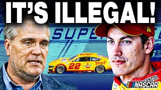 Joey Logano amp Penske Involved in HUGE CHEATING Scandal [upl. by Alledi811]