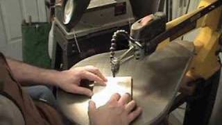 Cutting metal with a scroll saw [upl. by Nykal]