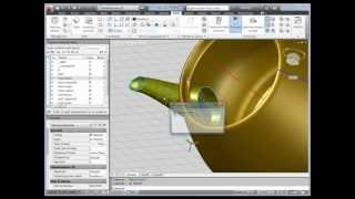 Modellazione di una teiera con AutoCAD [upl. by Annabal]