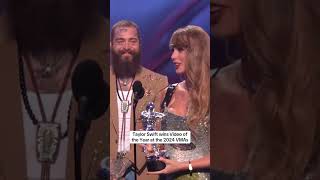 Taylor Swift gets standing ovations at the 2024 VMAs [upl. by Atelokin]