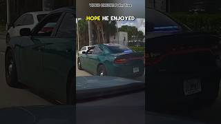 Driver Gets Instant Justice For Cutting Off A Cop [upl. by Stanleigh458]