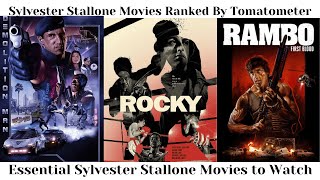 All Time Sylvester Stallone Movies Ranked [upl. by Clie]