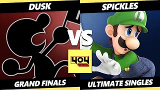 4o4 Weekly 24 GRAND FINALS  Dusk Game amp Watch Vs Spickles Luigi Smash Ultimate  SSBU [upl. by Hoban]