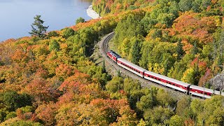 Agawa Canyon Train Tour is an epic way to see autumn colours [upl. by Ahsiekim]