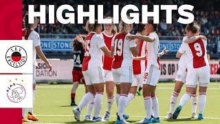 10 goals 🤯  Highlights Excelsior Vrouwen  Ajax Vrouwen [upl. by Kiernan]