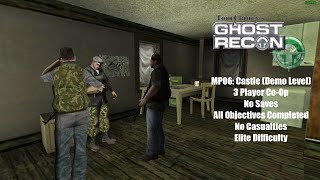 Ghost Recon 2001 MP06 Castle CoOp Elite Difficulty [upl. by Fonsie]